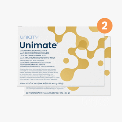 Unicity Unimate Booster Pack - Lemon Ginger